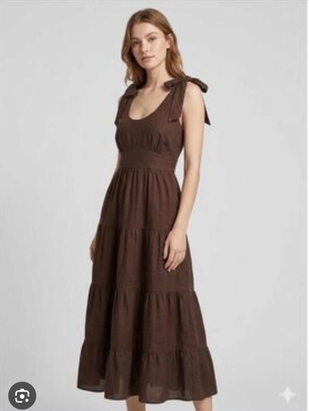 House Of Harlow Plunge Midi Dress
